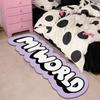 My World Living Room Decoration Creative Carpet Irregular Rugs for Bedroom Thick Plush Bedside Floor Mat Fluffy Soft Lounge Rug