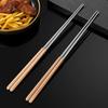 Stainless Steel Chopsticks Long Chopsticks Cook Noodles Deep Fried Hot Pot Chinese Chopsticks Reusable Metal Chopstick Tableware