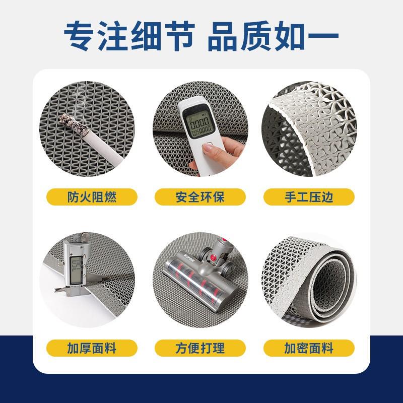 Outdoor Door Mat Non-slip Waterproof Weather-resistant Entrance Rug Commercial Use