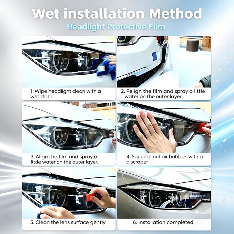 Car Headlight Film For Renault Megane 4 2017- Anti-Scratch Protection TPU Sticker Clear Smoked Film Exterior Accessories