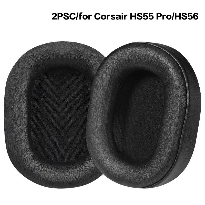Сменные амбушюры для наушников Corsair Hs55 Pro Hs65 Беспроводные наушники Гарнитура Амбушюры Ремонтные детали Губка
