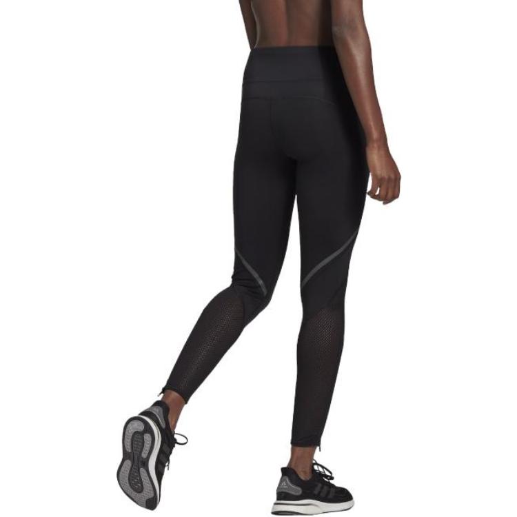 adidas Как мы делаем влагоотводящие удобные однотонные спортивные длинные штаны женские низ Черный GJ9900