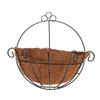 Flowerpot Iron Coco Coir Liner Hanging Diy Garden Hanging Planters Wall Baskets Half Round Plant Holder Case Home Decoration