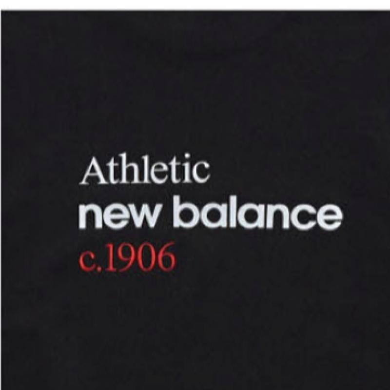 New Balance Club Nbncd11023 Gr Essential Big Logo Толстовка унисекс с длинным рукавом Футболка