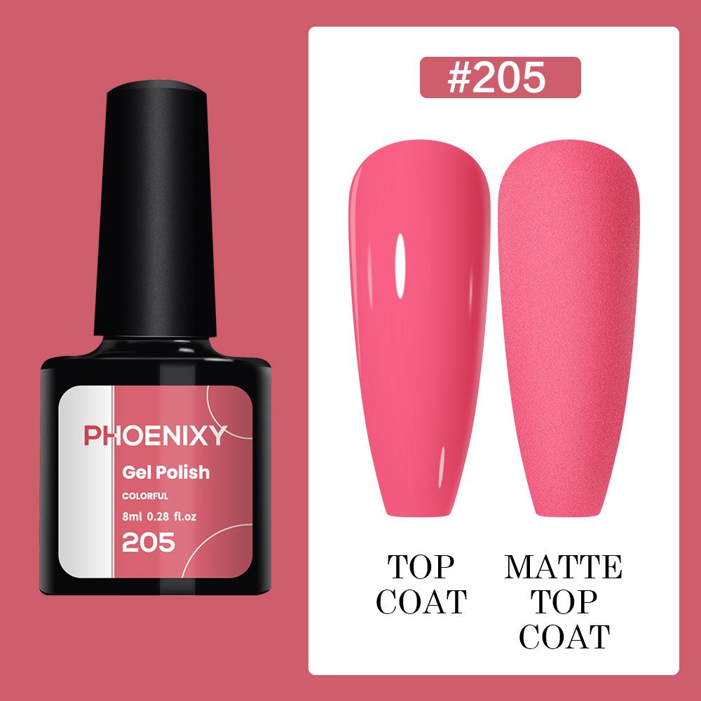 PHOENIXY, 50 шт., гель-лак для ногтей, долговечный гель-лак, верхнее базовое покрытие, полуперманентный гель-лак, дизайн ногтей «сделай сам»