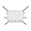 Car Windshield Snow Cover with Magnetic Edges Heavy Duty Anti Ice Frost and Sun Shade Protector for Front Window All Season Vehicle Protection