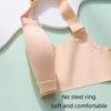 Женский бюстгальтер без стального кольца, тонкая чашка, верхняя поддержка со сборками, нижнее белье