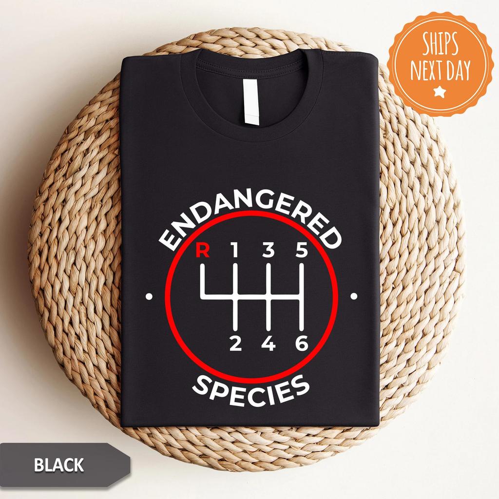 Transmission shirt - Manual transmission 6-speed T-shirt - Shirt for car enthusi