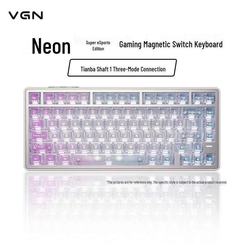 VGN Серия Neon RT Киберспортивная игровая клавиатура с магнитными переключателями
