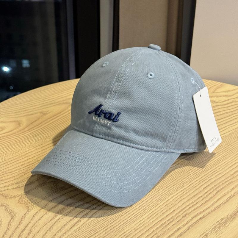 Spring And Summer Fashion Letter Cap Female Sunshade Baseball Cap Showing Small Face Big Head Circumference Male