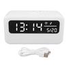 White Noise Sleeping Aid Clock RGB Night Light App Control 4000mAh Battery Music Digital Display Sle