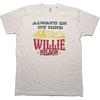 Willie Nelson Unisex Adult Always On My Mind T-Shirt