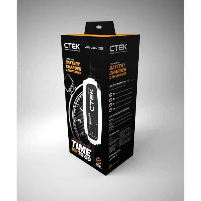 CTEK Chargeur de batterie "CT5 TIME TO GO" 12 V 5 A