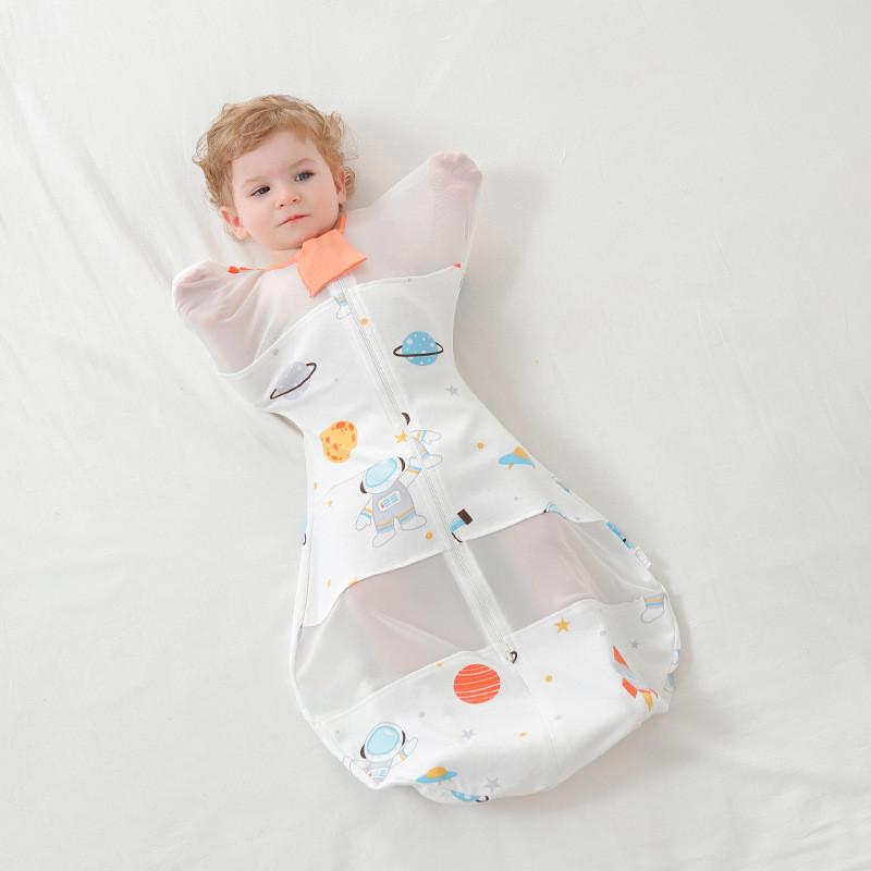 Newborn Baby Sleep Bag With Moisturewicking Cotton For Comfortable Rest