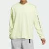 Adidas UPF50+ Breathable Cotton Long Sleeve Crewneck T-Shirt