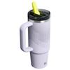 Термокружка Stanley 1913 Quencher Pro Tour с откидной крышкой и соломинкой, с вакуумной изоляцией, цвет Purple Dust Hypergrip, 30 унций / 0,89 л