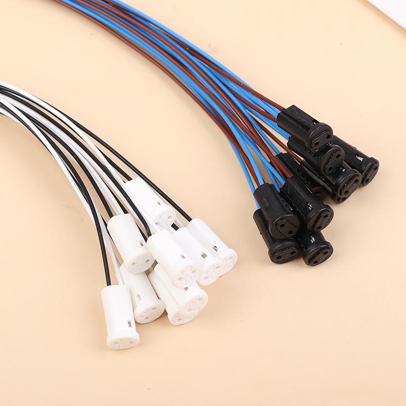 10 шт./лот Длина 60 см Патрон для лампы G4 Стабильный внутренний провод Миниатюрный светодиодный патрон для лампы Лампочка Галогенная лампочка Основание