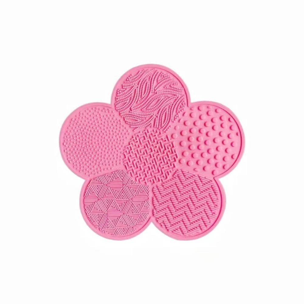Scrubbing Pad Silicone Brush Cleaner Multifunctional Cleaning Mat Cleaner Pad Make Up