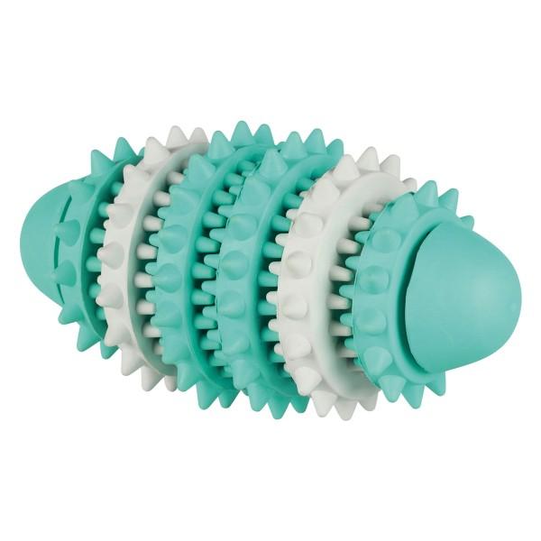 Trixie Dentafun Natural Rubber Rugby Ball Pet Toy 15cm