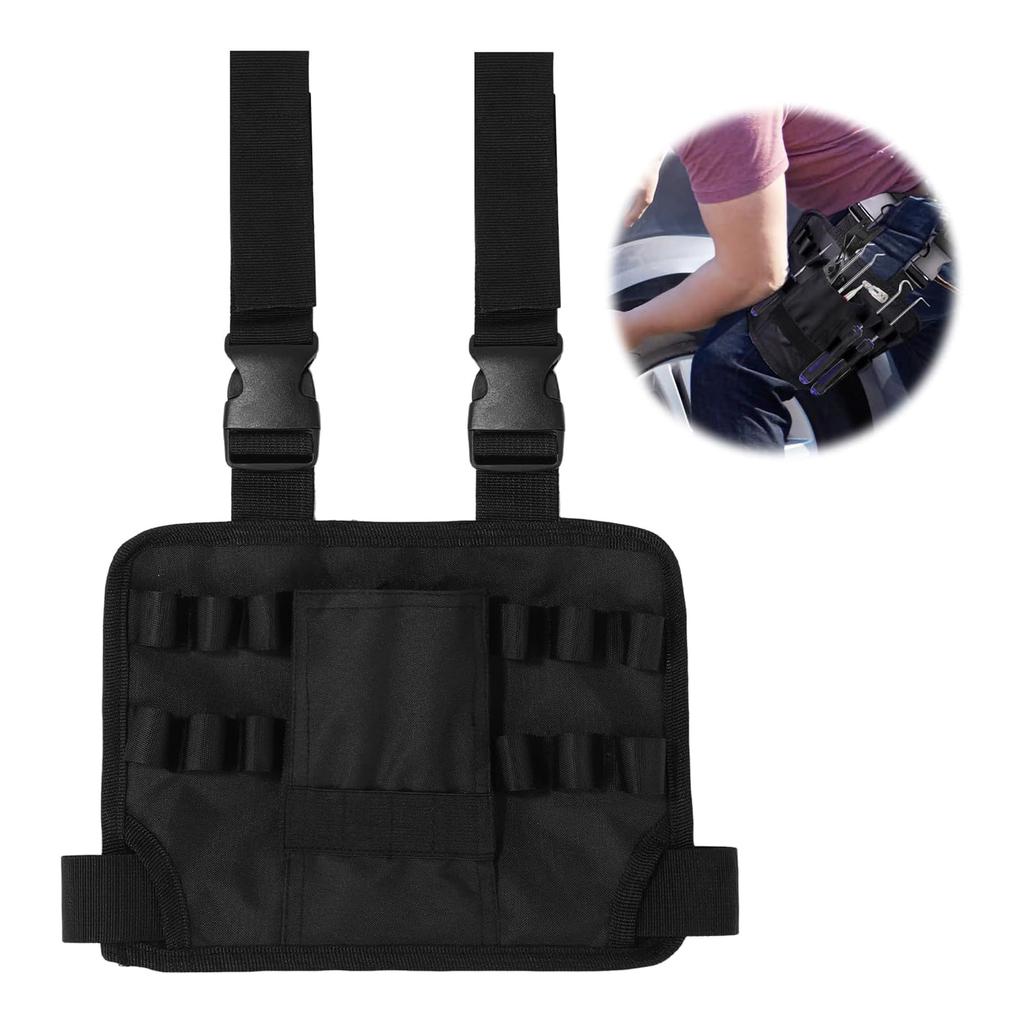 Регулируемый Оксфордский Подсумок для Инструментов с Набедренным Ремнем для Электриков и Специалистов по Техническому Обслуживанию Многокарманный Пояс для Инструментов