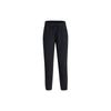 Ottoman Solid Color Lace-Up Fleece Training Knit Pants Women Pants Black 1379778-001
