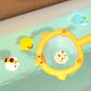 Милые Животные Игрушка для Ванны Светящаяся LED Игрушки Плавающие Водные Мягкий Резиновый Поплавок Индукционная Светящаяся Утка для Детей Игры Забавные Подарки
