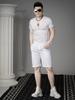 European Men's High-End Eagle Rhinestone Short-Sleeve T-Shirt 2025 New Summer Trendy Mercerized Cotton Half-Sleeve Top