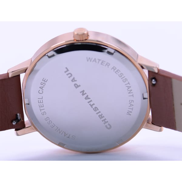 Christian Paul Men's Quartz Wrist Watch S003NDSV S003BKSV S002TNPG S004PCPG S003SVM Gift Casual Business Sports Student