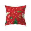 Christmas Theme Christmas Decoration Printing Pattern Cushion Cover Home Living Room Sofa Decoration Pillow Pillow Cover
