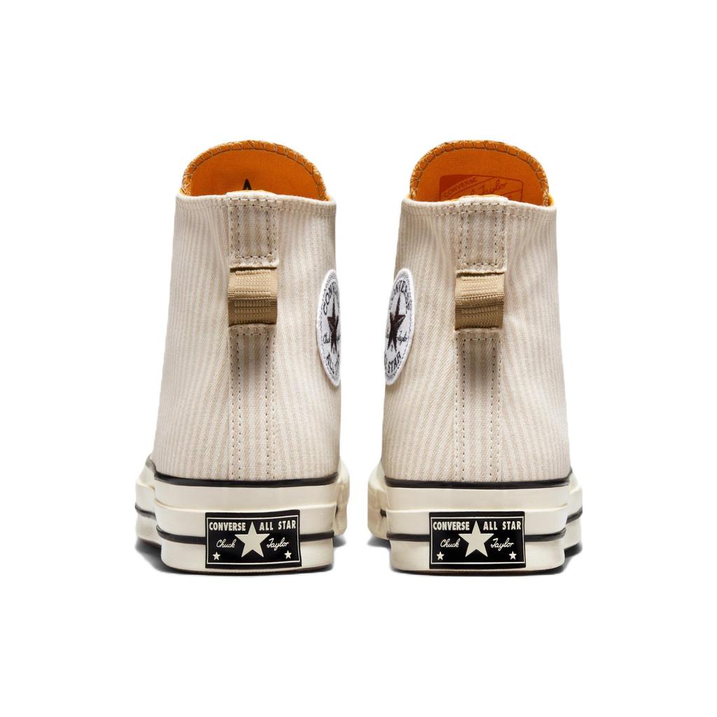 Converse Chuck 70 High Crafted Stripe Unisex Sneakers Tan Desert-Sand Egret A00473C