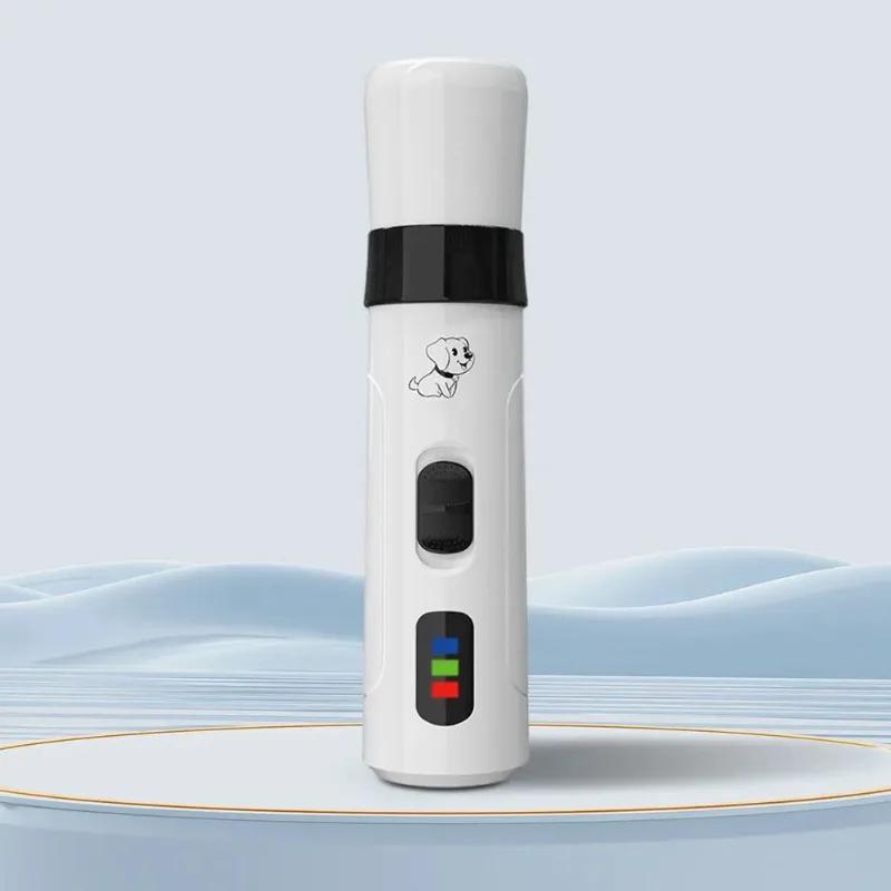 Rechargeable Pet Nail Grinder For Dogs Cats Painless Electric Clipper With Quiet Operation Usb Charging Dogs Cats Paw Protection