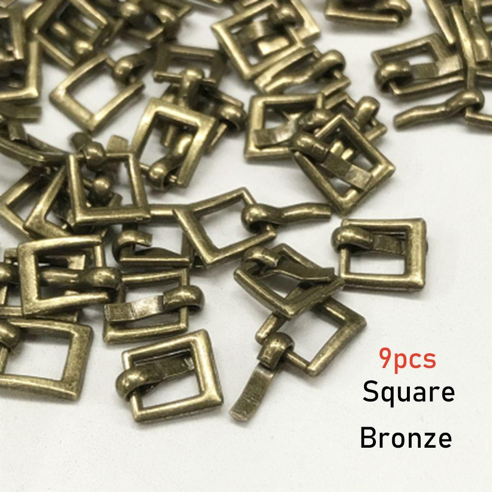 Girls Toys Mini Ultra-small Tri-glide Buckle Doll Bags Accessories Belt Buttons Diy Dolls Buckles