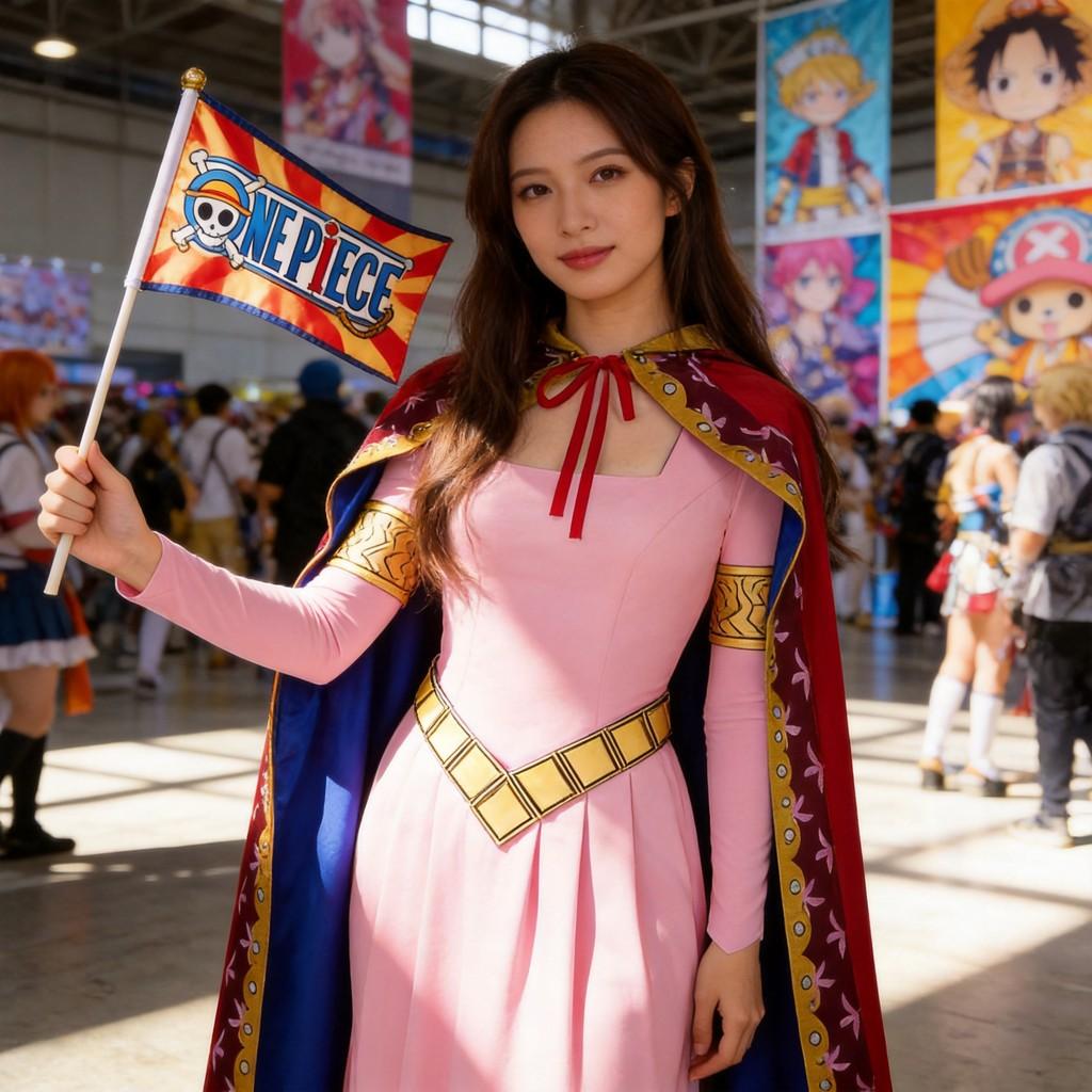 Костюм для косплея Нефертари Д. Виви из One Piece из полиэстера для аниме-конвенций