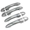 Decorative Door Handle Cover for Fiat For 500X 2016-2023 ABS 6 Piece Set Scratch Resistant Exterior Trim Accessories