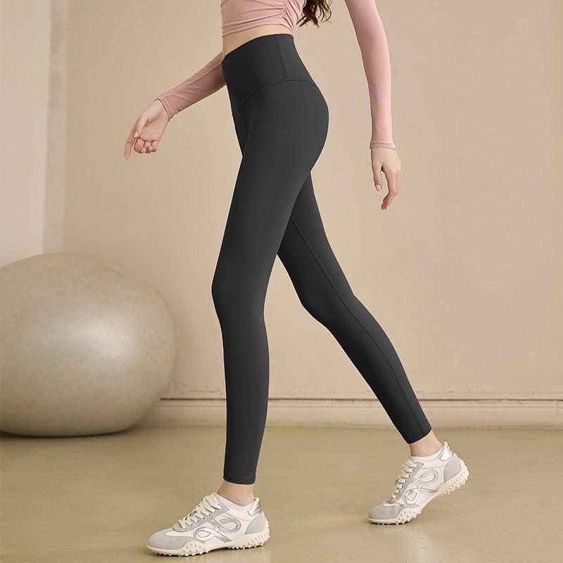 High Waist Tummy Control Yoga Leggings Women Butt Lifting Running Gym Workout Long Sports Pants