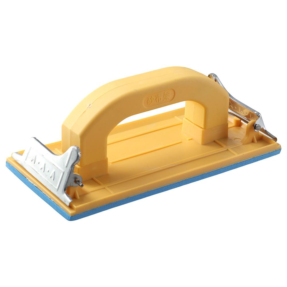 АБС Наждачная шина с ручкой Стойка для наждачной бумаги Полировальная ручная шлифовальная машинка Дом