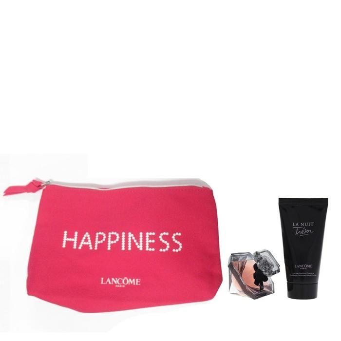 Lancôme- Trésor Eau de parfum 50ml + Gel douche 50ml + Lait de corps 50ml