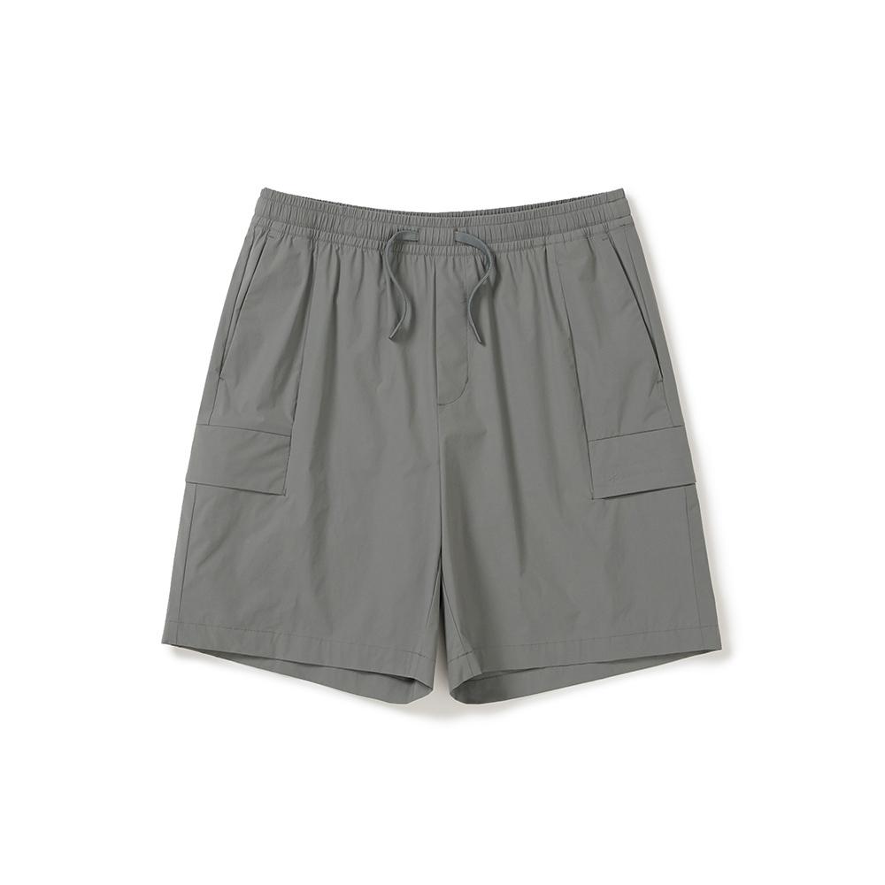 [Snowpeak] Cool-Touch Thin-Tech Mid-Thigh Shorts Light Khaki (S25MUSHP32)