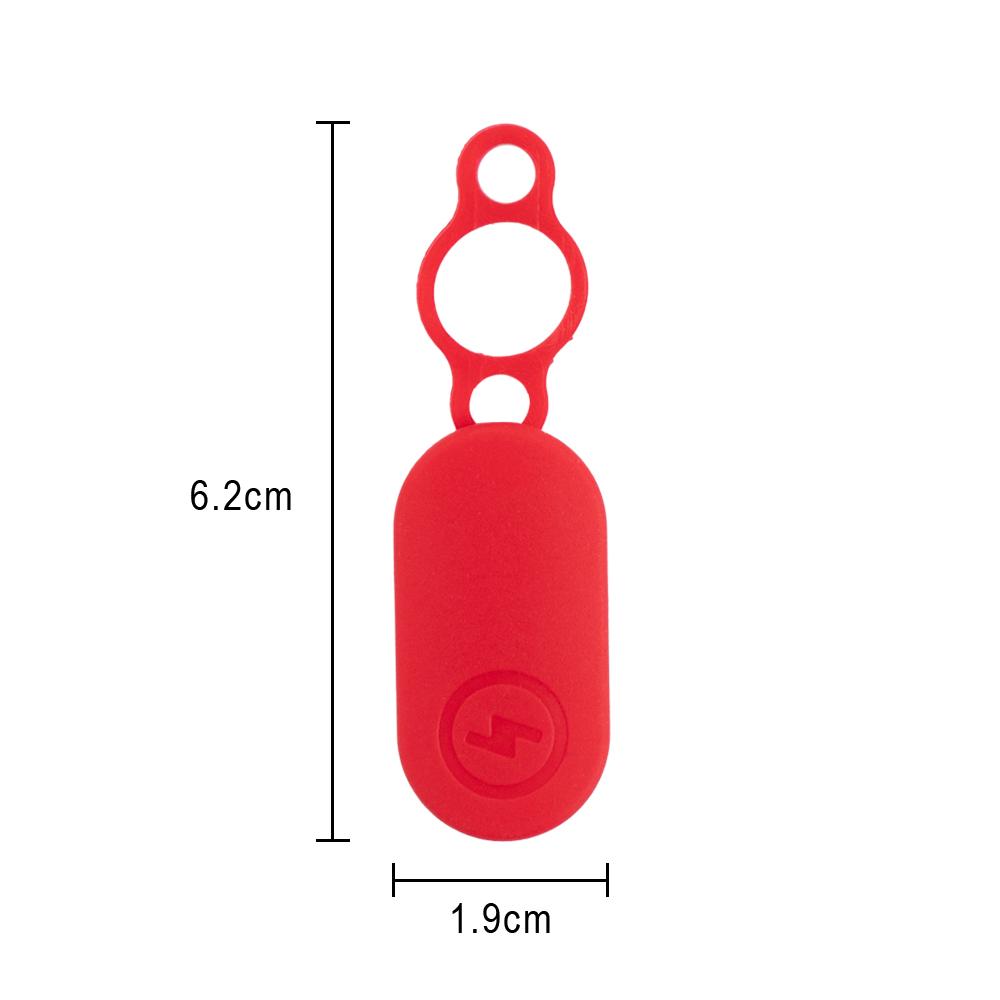 Водонепроницаемый чехол с портом зарядки, пылезащитная заглушка для электрического скутера Xiaomi 4 Pro, зарядный силиконовый резиновый защитный колпачок, аксессуары