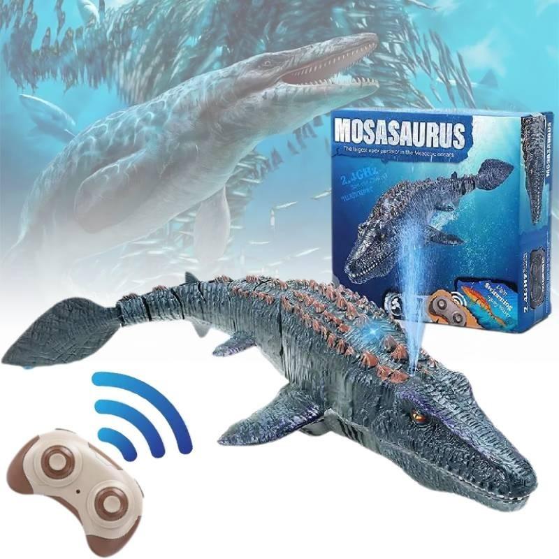 Engaging 24g Remote Control Water Dinosaur With Spray And Automatic Demonstration