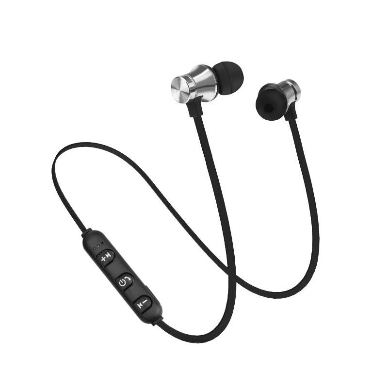 Беспроводные металлические наушники Bluetooth Super Bass Стереонаушники с микрофоном Смартфон