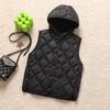 Arrivals Women Fashion Ultralight Thin Hooded Down Jackets Spring Winter Female Korean Slim Fit Sleeveless Puffer Coat