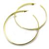 Les Trésors De Lily [L9640] - Gold 'Choregraphy' Hoop Earrings Ø 70 Mm