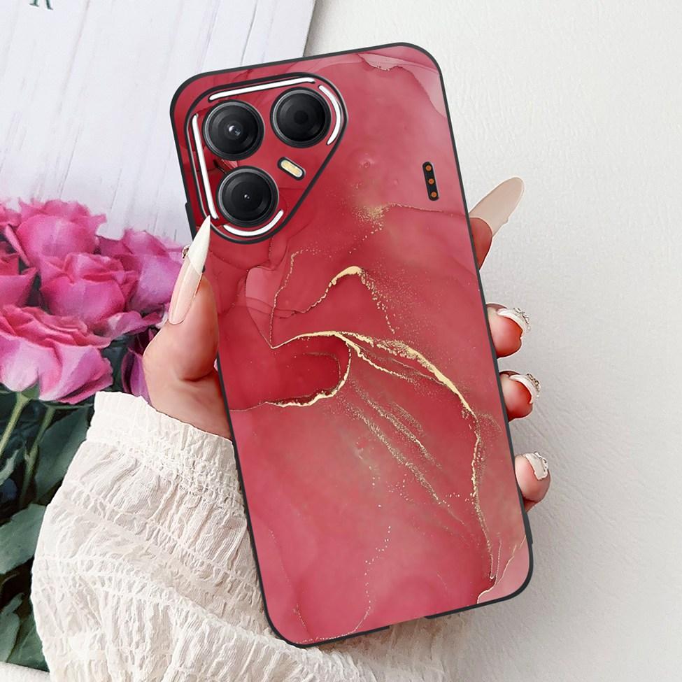 For Tecno Pova 7 5G Cover Case LJ7 Luxury Butterfly Love Fashion Flowers Cool Lion Painted Phone Case For Techno Pova7 5G Bumper