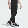 Adidas Casual Pants Men's Black Moderate Straight Fit Pants IS4955