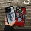 Чехол для телефона из ТПУ в стиле фильма ужасов The B-Black P-Phone Для Iphone 17 16 15 14 13 12 11 Pro Max Plus Чехол