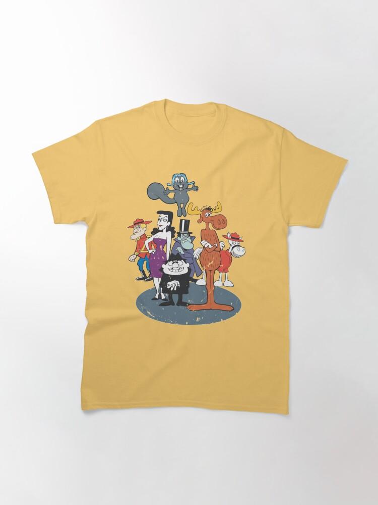 Rocky Rocky And Bullwinkle Classic T-Shirt