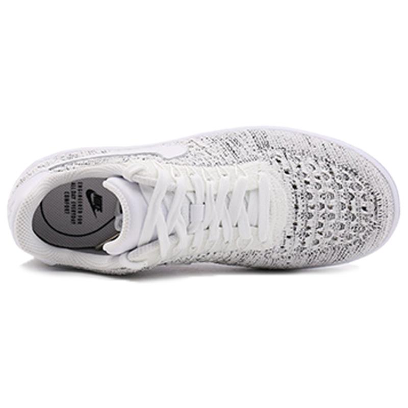 Nike Женские кроссовки Air Force 1 Flyknit Low 'Summit White Grey' 820256-103