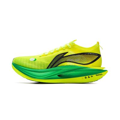 Кроссовки для бега Li Ning Feidian 5 Elite Ultra Light Technology Mesh Upper Professional Speed Training Cushioning, кроссовки для бега унисекс, желтые ARMV003-15