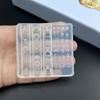 Многоцелевая силиконовая форма для рукоделия для создания стереоскопических аксессуаров-булавок в виде хвоста морского существа